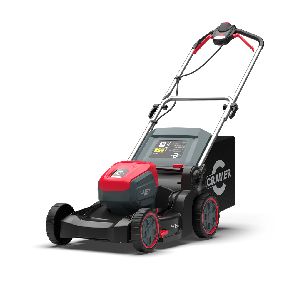 Tondeuse à gazon 48V 41 cm avec batterie 4Ah – Cramer Tools