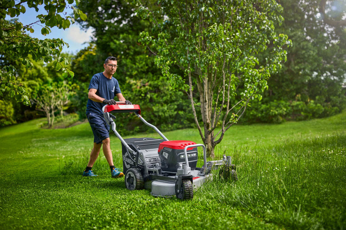OPTIMUS™ All Terrain Lawn Mower 76 cm Castor Wheels – Cramer Tools